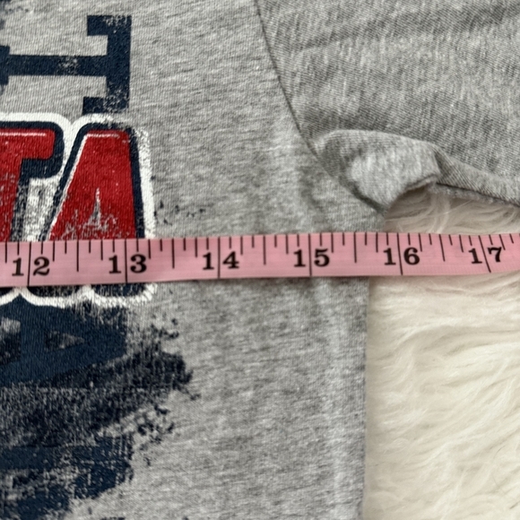 Team Athletics Atlanta Braves Baseball Boys Tee. Size Medium. New. - Picture 3 of 6